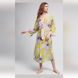 Eloise Elderflower Midi Robe